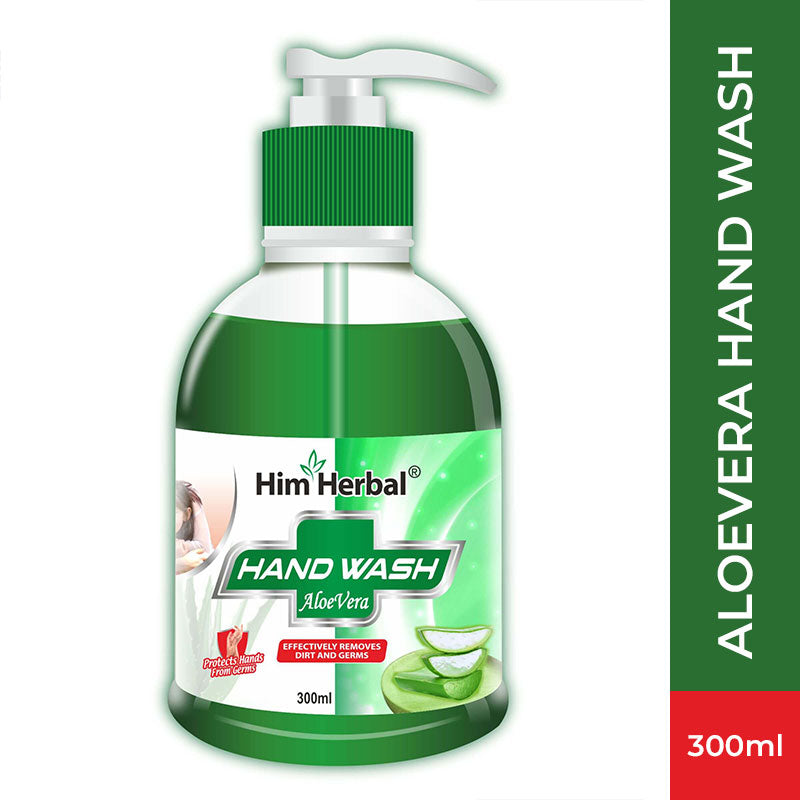 Him Herbal Aloe Vera Hand Wash Pump Bottle