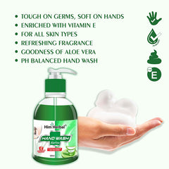Him Herbal Aloe Vera Hand Wash Pump Bottle
