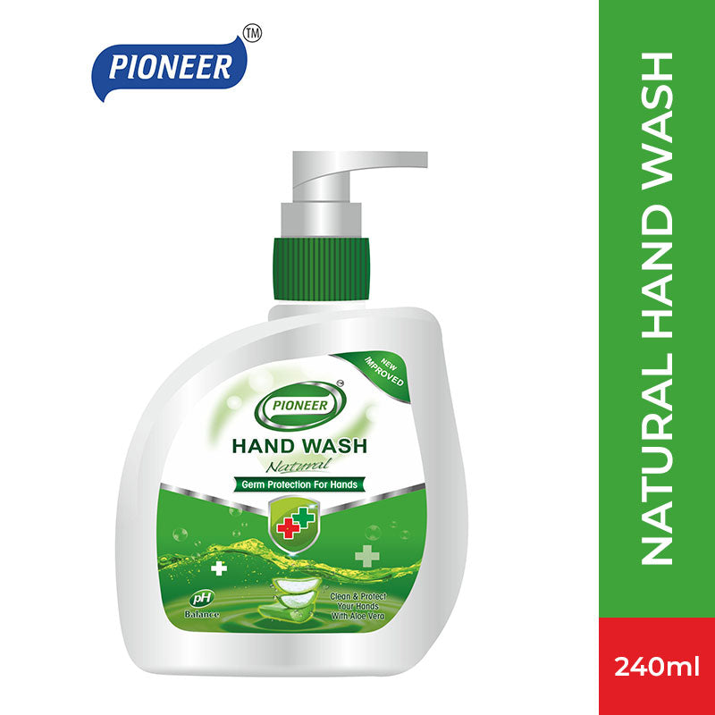 Pioneer Natural Hand Wash Pump Bottle