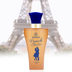 FRENCH CLASSIC - Water Lily, Black Currant & Peach | French Perfume Ideal for Women - 60 ML