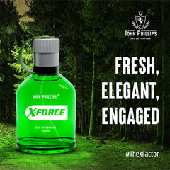 X-FORCE - Fresh Marine, Citrusy & Woody | French Perfume Ideal for Men - 100 ML