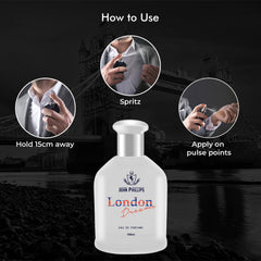 LONDON DREAMS - Fruity, Floral & Hint of Pepper | French Perfume Ideal for Men - 100 ML