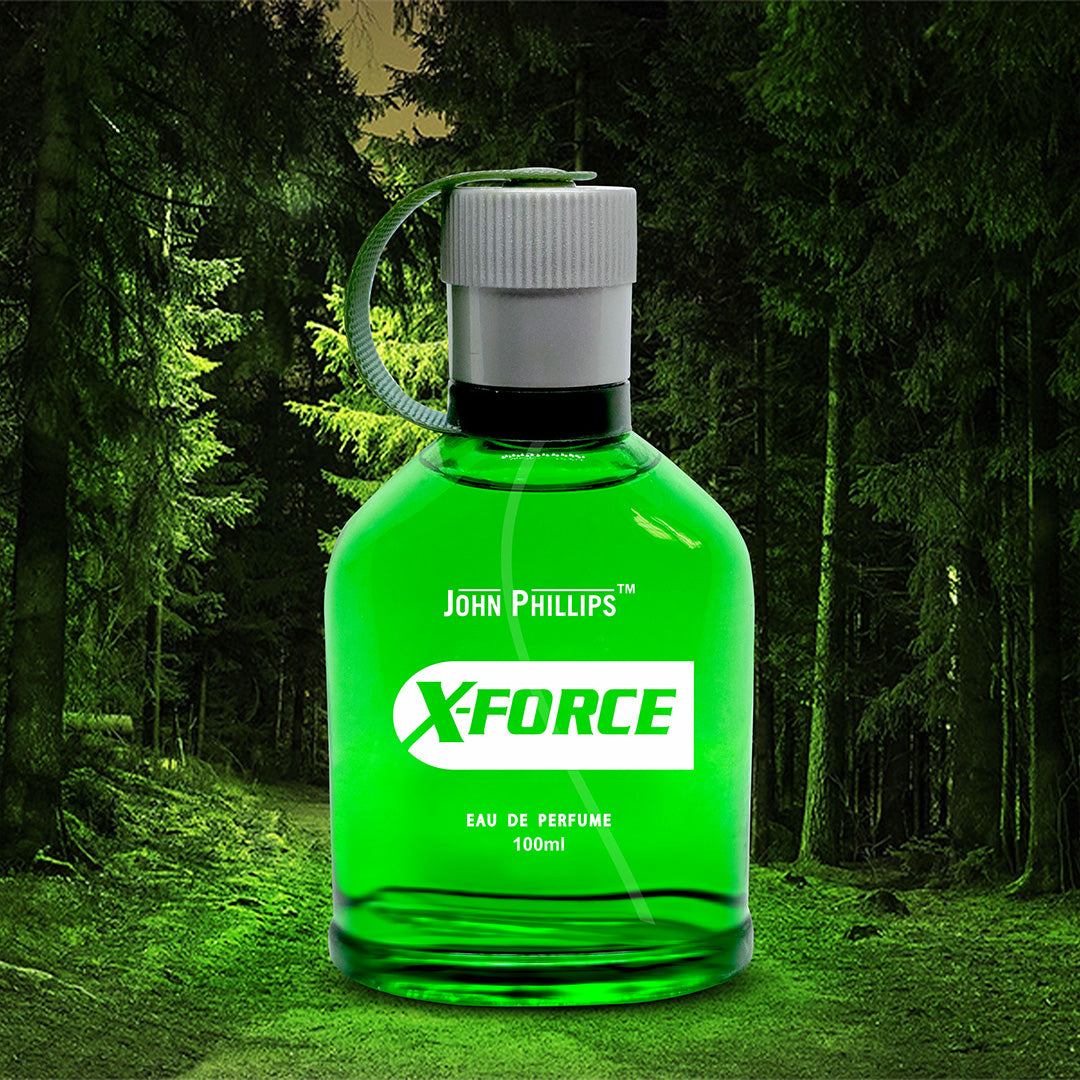 X-FORCE - Fresh Marine, Citrusy & Woody | French Perfume Ideal for Men - 100 ML