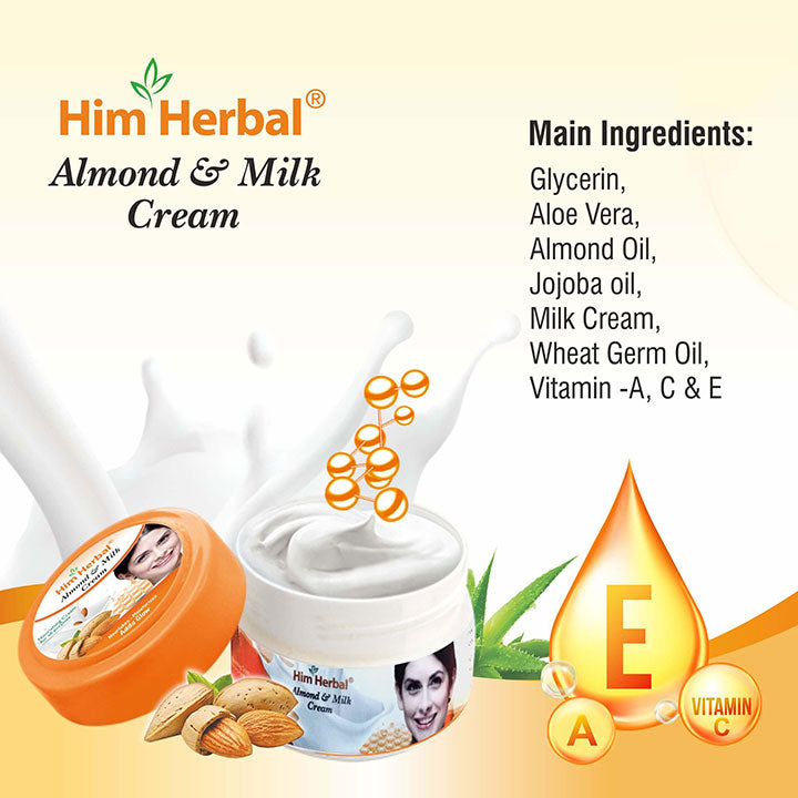 Him Herbal Almond & Milk Cream