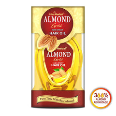 Him Herbal Almond Gold Hair Oil With Real Almond